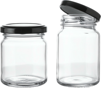 Glass jars